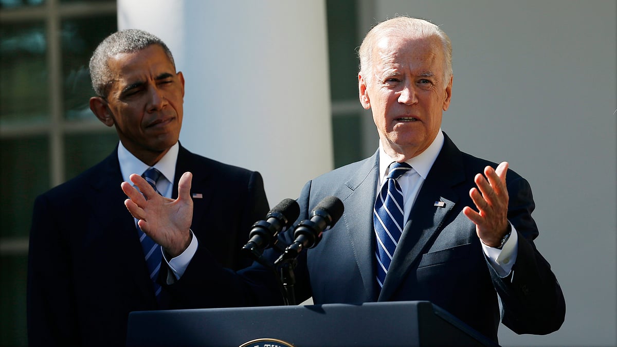 US Vice President Joe Biden (R) and President Barack Obama. (Photo: Reuters)