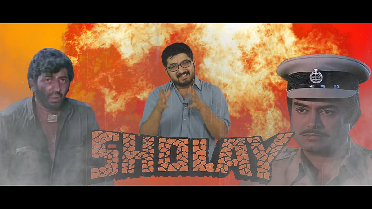Aakash Joshi tells you why Thakur is the real villain in <i>Sholay </i>(Photo: The Quint)