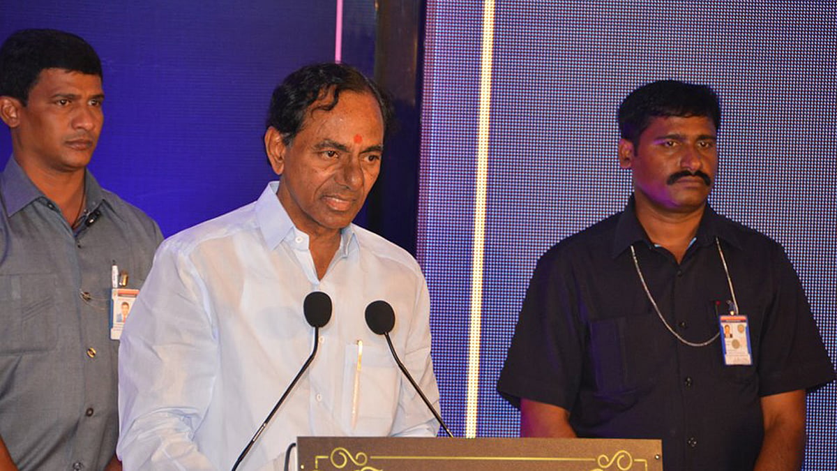 Telangana Chief Minister KCR. File photo.