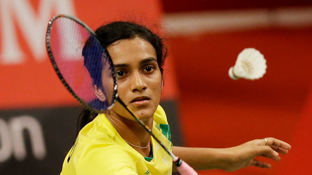 Sindhu beat Marin 21-15 18-21 21-17 in the final. (Photo: AP)