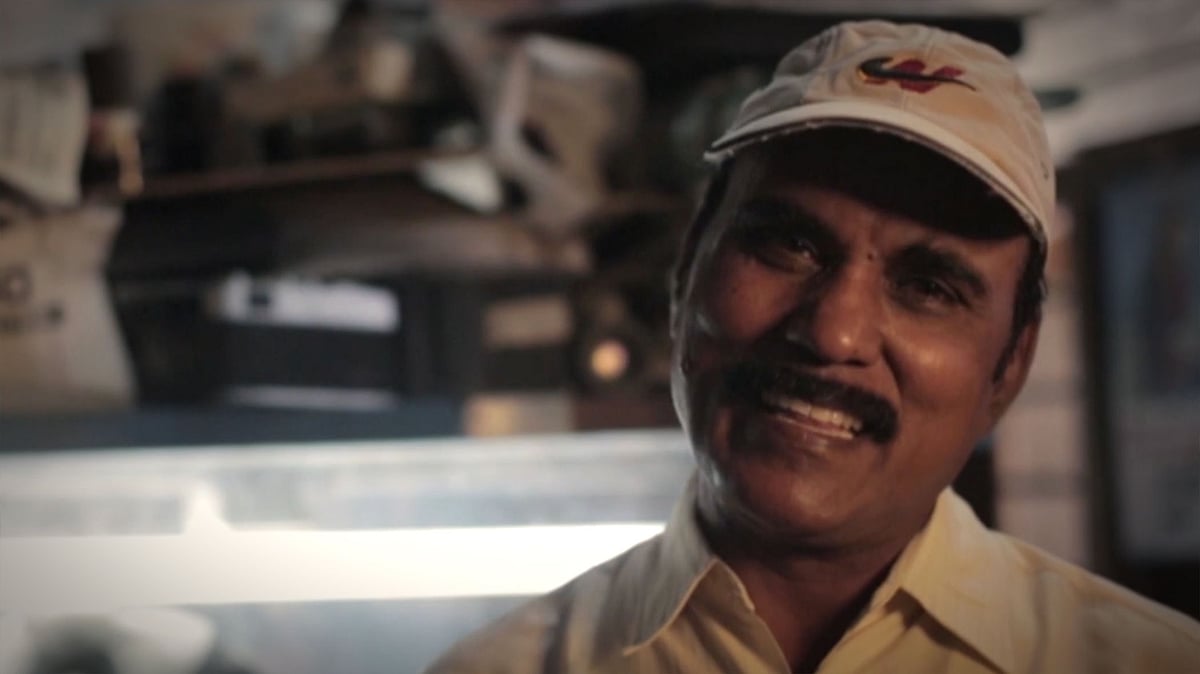 Joseph Sekar from Chennai feeds close to 2,000 birds on his rooftop every day. (Photo: AP screengrab)