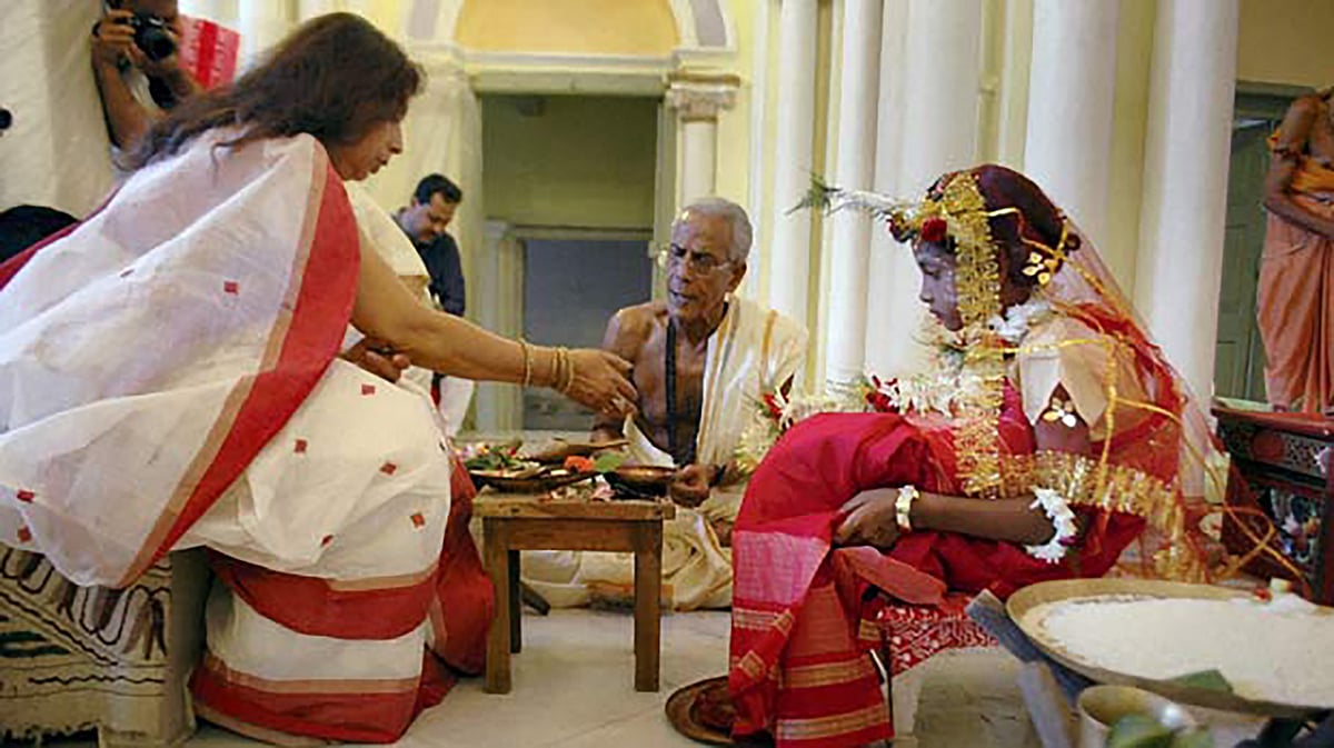  Kumari Puja. (Photo: PTI)