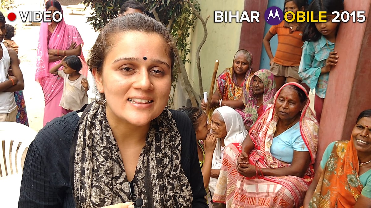 <b>The Quint’s</b> Rishika Baruah traveled to Lalu Prasad Yadav’s bastion Raghopur to check out the pulse of the women voters. (Photo: <b>The Quint</b>) 