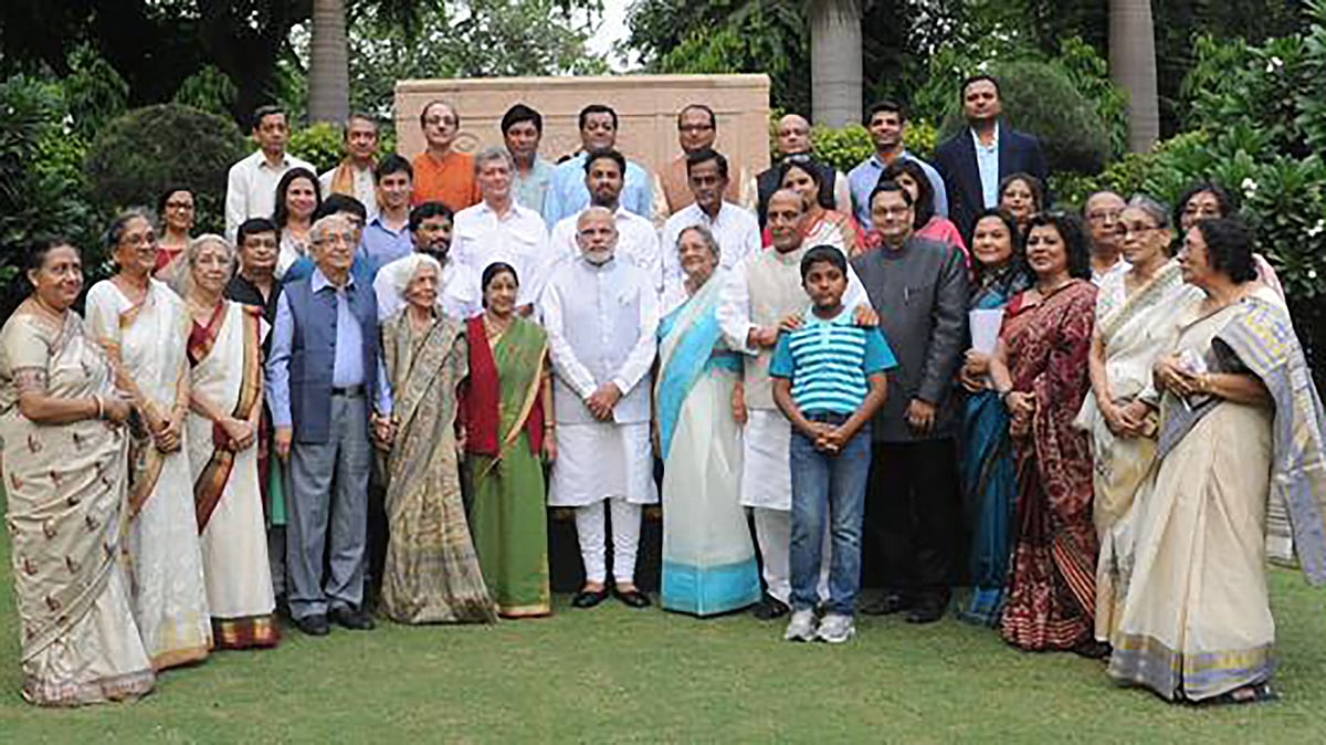 We had a remarkable and extensive interaction: Modi. (Photo: <a href="https://twitter.com/narendramodi/status/654285874847334400">Twitter/@narendramodi</a>)