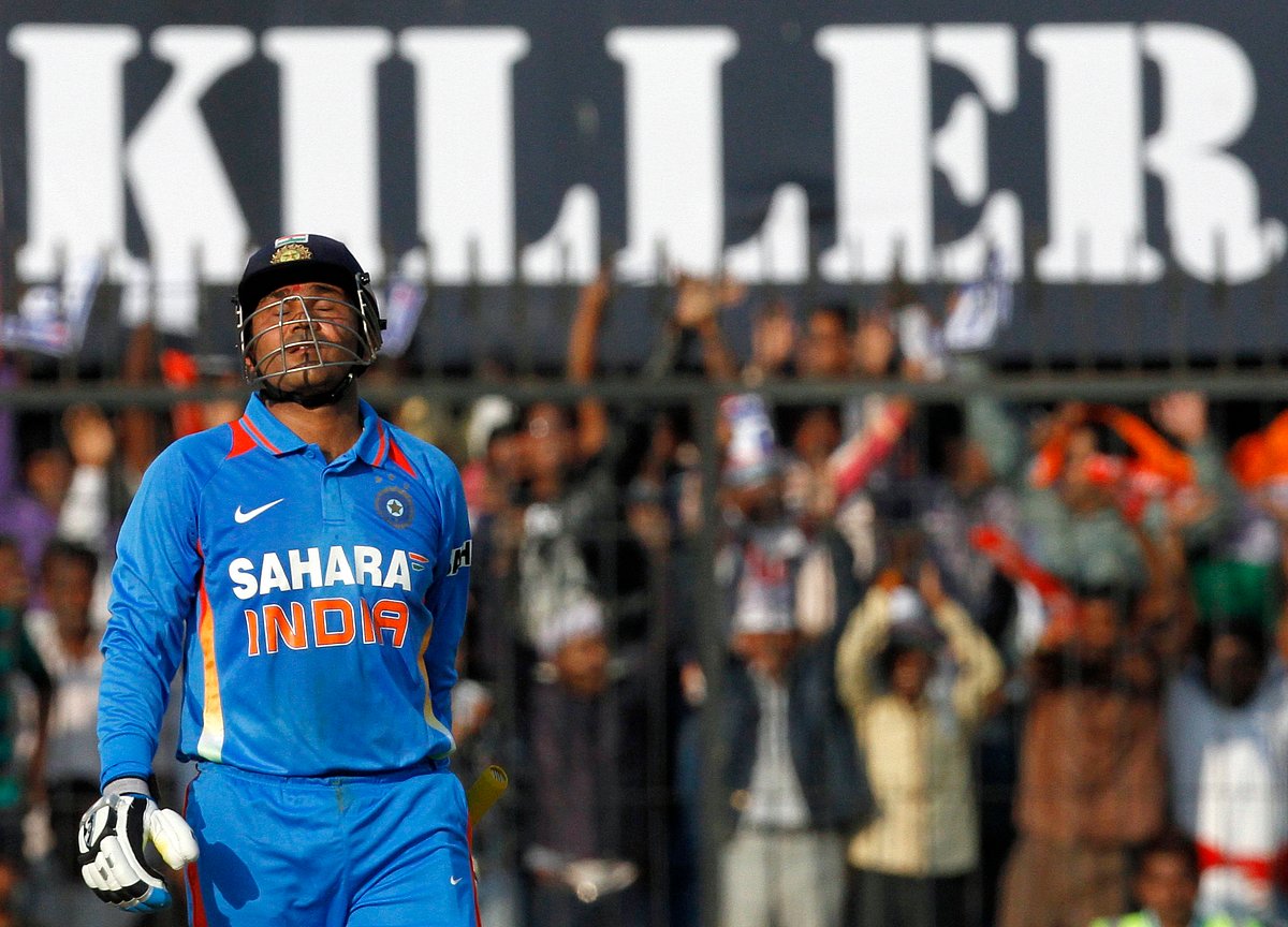 Virender Sehwag retires from all forms of Cricket. (Photo: Reuters)