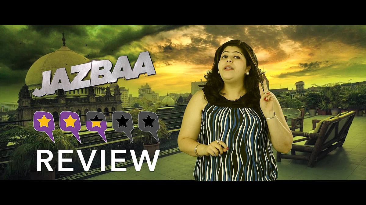 Stutee Ghosh reviews Aishwarya Rai Bachchan and Irrfan Khan-starrer, <i>Jazbaa</i>.