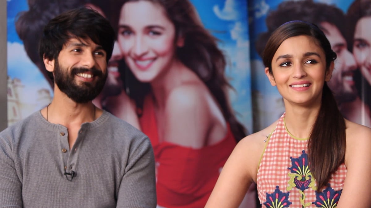 Shahid Kapoor and Alia Bhatt 
