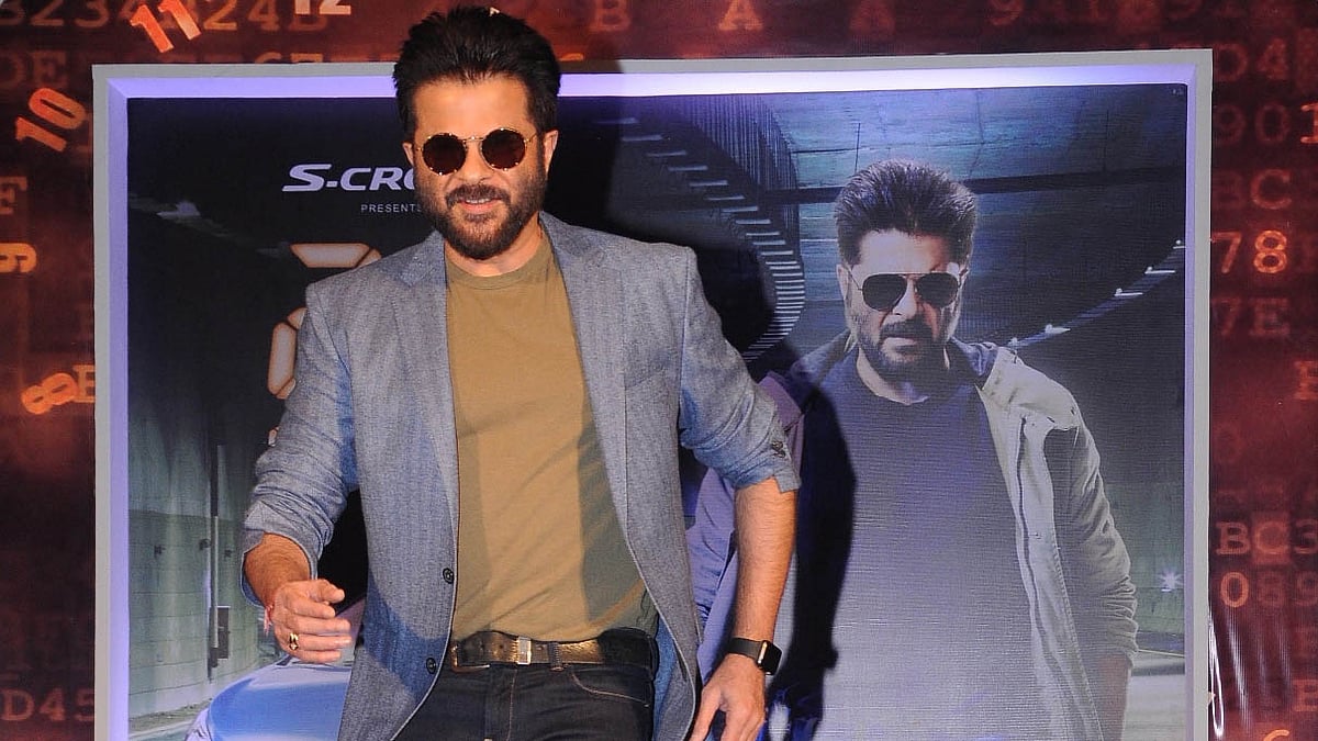 Anil Kapoor at the poster launch of <i>24</i> in Mumbai (Photo: Colors) 