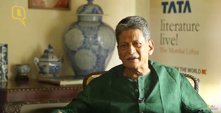 Kiran Nagarkar has a message for the Sahitya Akademi