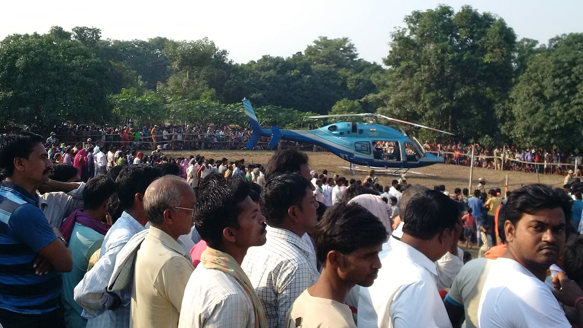 Campaigning in full swing ahead of the third phase on October 28. (Photo: <b>The Quint</b>)