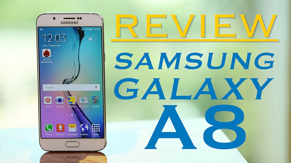 Samsung Galaxy A8. (Photo: <b>The Quint</b>)