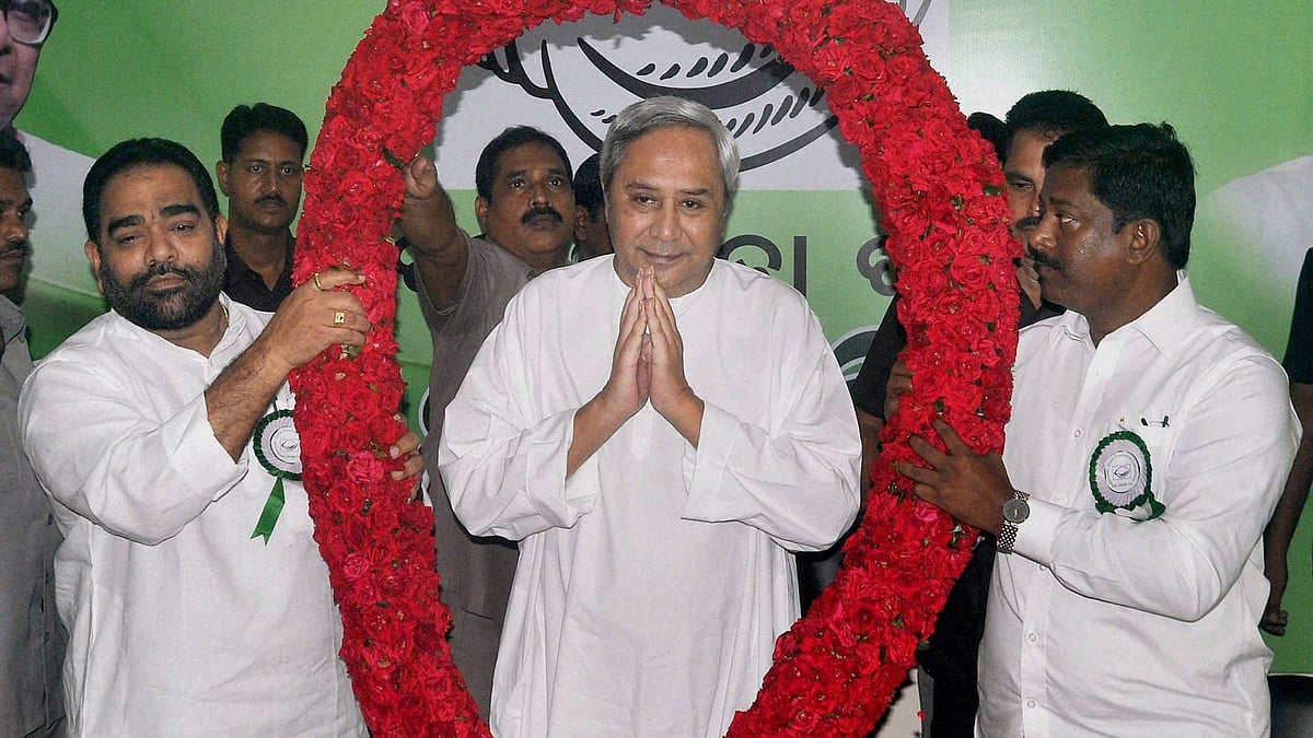 File photo of Odisha Chief Minister Naveen Patnaik.