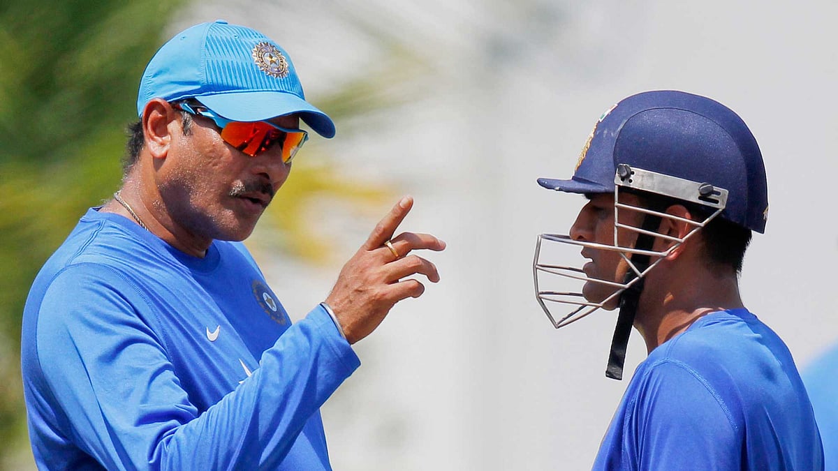 Ravi Shastri allegedly abused the Wankhede Stadium curator Sudhir Naik after India were thrashed by South Africa in the 5th ODI. (Photo: PTI)