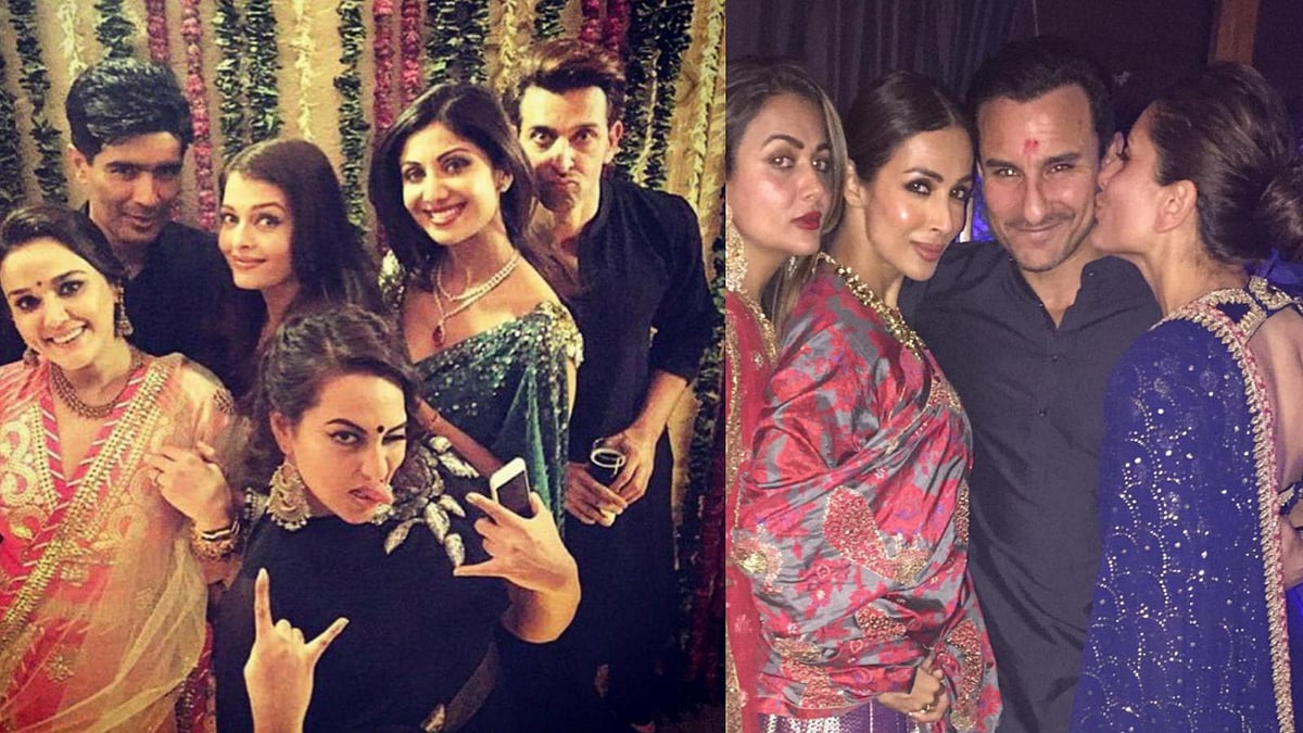 Diwali ho to aisi (Photo: Instagram/@officialshilpashetty) (Photo: Instagram/@amuaroraofficial)