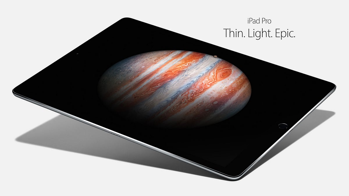 Apple iPad Pro. (Photo: Apple)