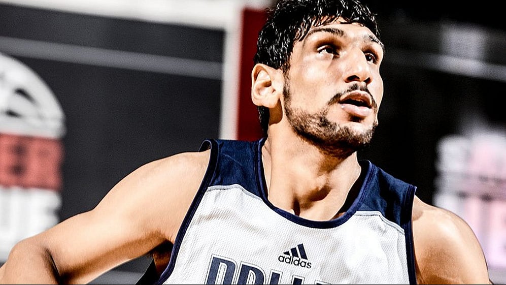 File photo of Satnam Singh. (Photo Courtesy: <a href="https://twitter.com/TexasLegends">Twitter/@TexasLegends</a>)