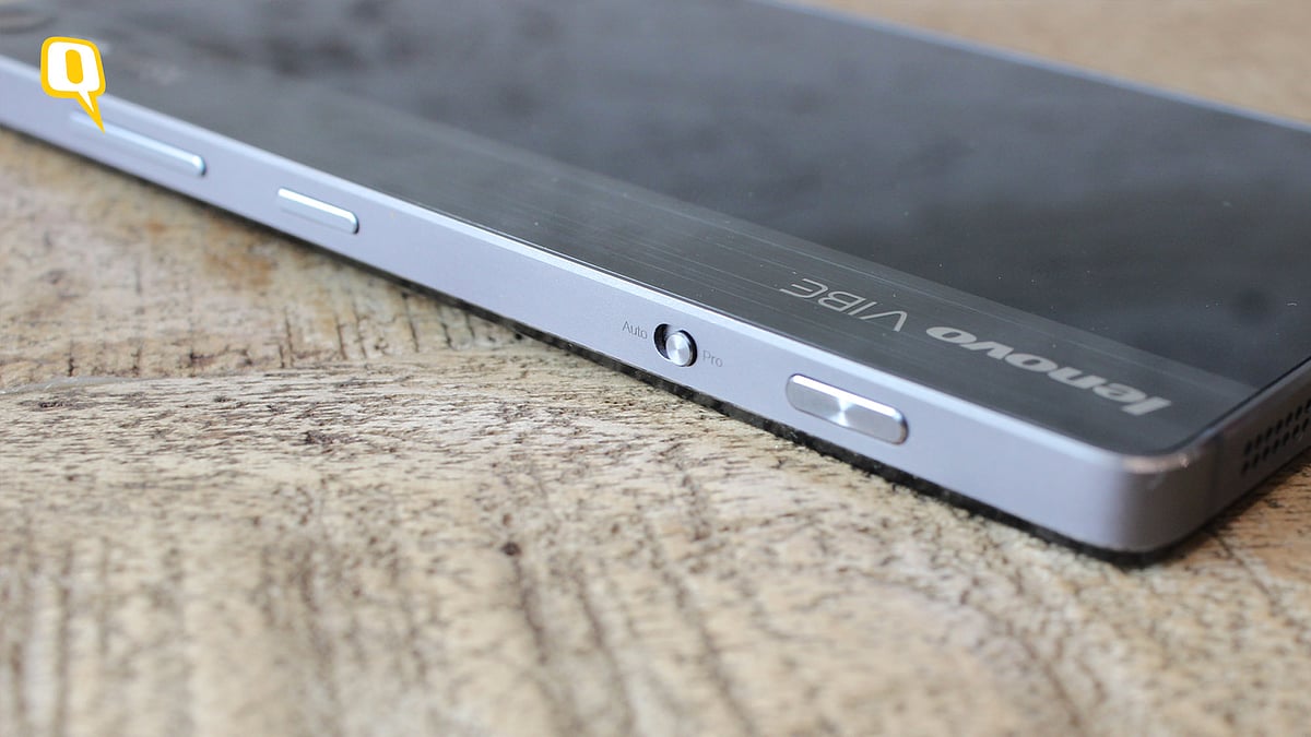 Lenovo Vibe. (Photo: <b>The Quint</b>)