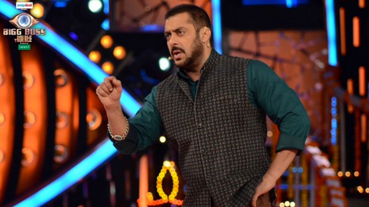 Salman Khan gives Rimi and Kishwer a piece of his mind (Photo: Twitter/@BiggBoss)