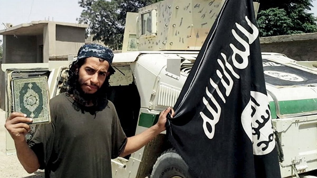 An undated photograph of a man described as Abdelhamid Abaaoud that was published in the Islamic State’s online magazine Dabiq. (Photo: Reuters)