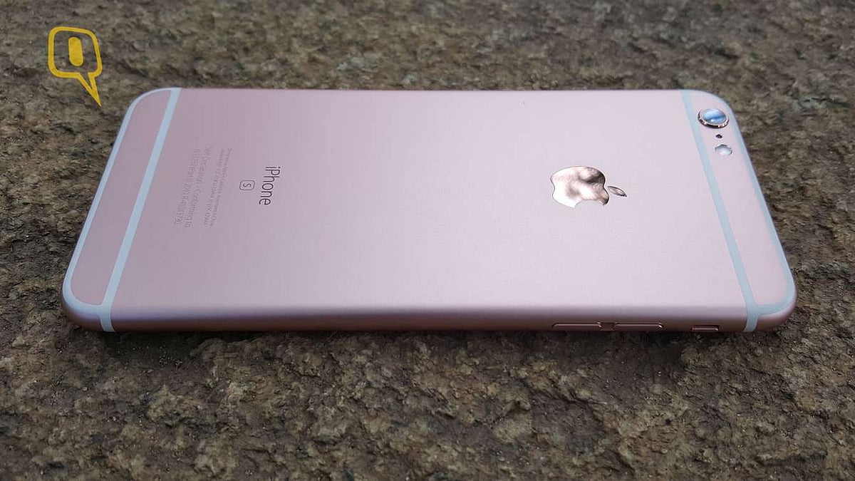 Apple iPhone 6s Plus in Rose Gold. (Photo: <b>The Quint</b>)