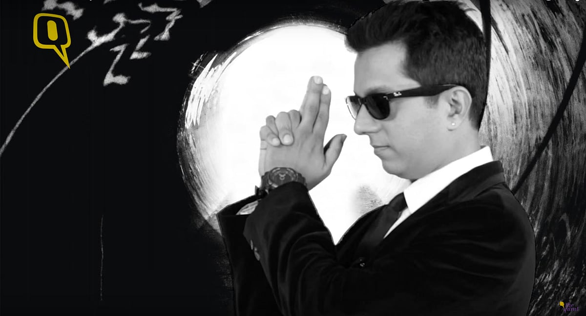 Rohit Khilnani poses as James Bond