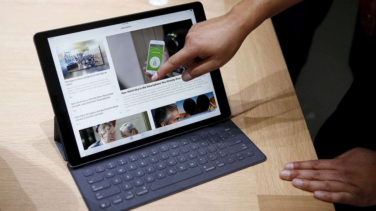 Apple iPad Pro. (Photo: Reuters)