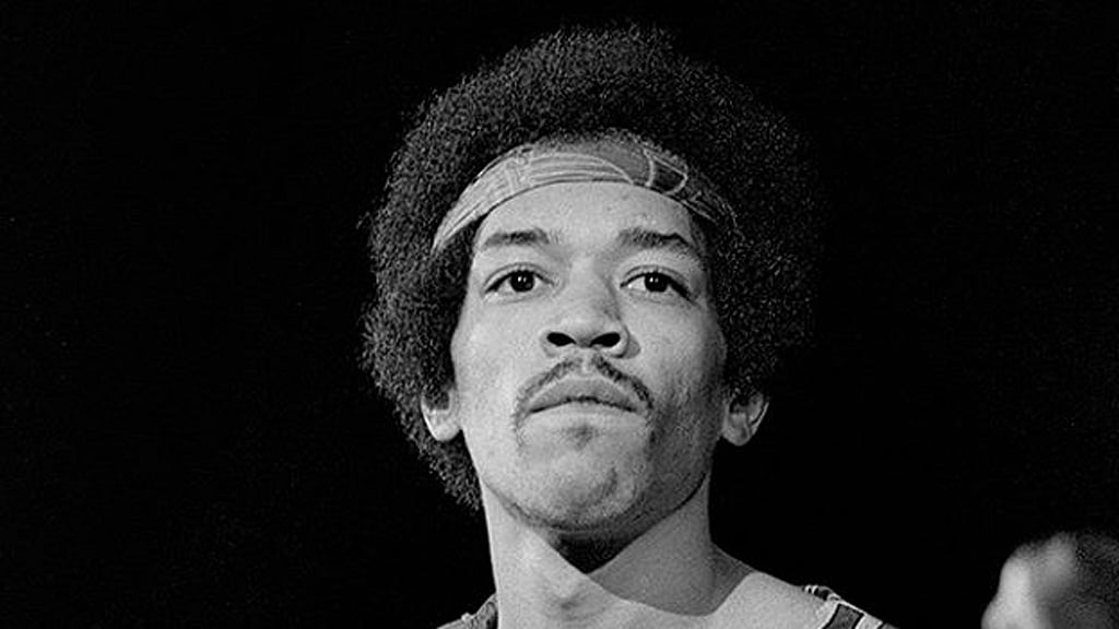 Jimi Hendrix, the man, the legend.