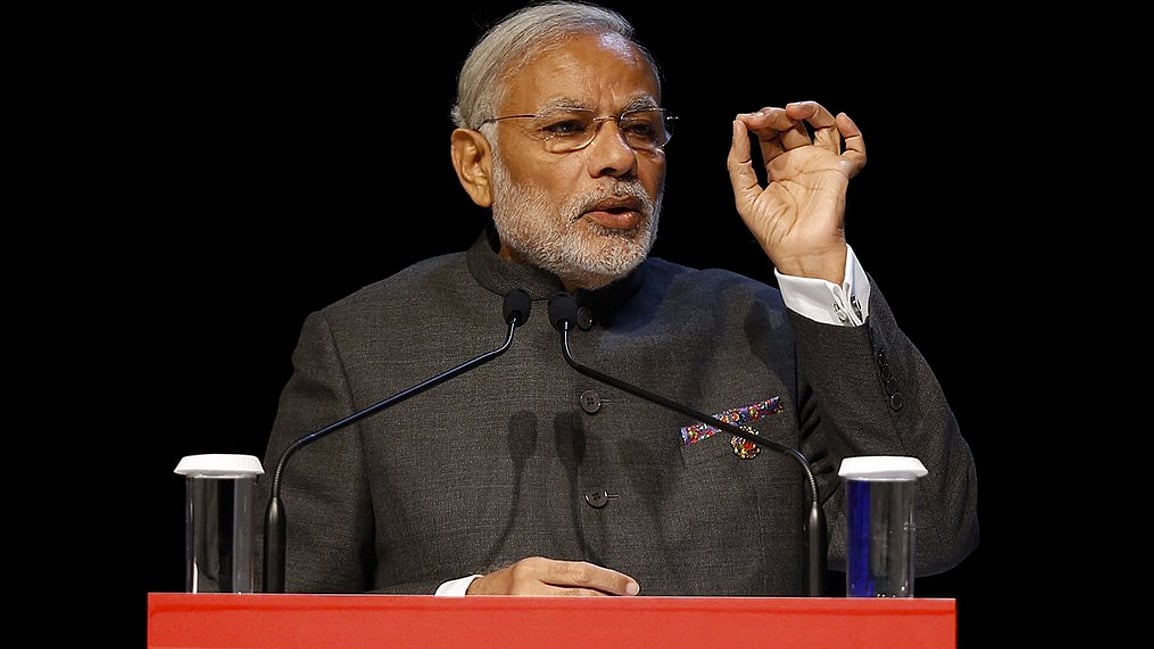 PM Modi addressed the BJP National Council Meeting on Sunday. (Photo: Reuters) 