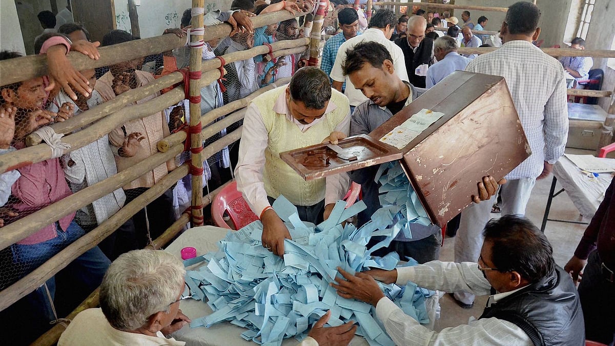 BJP retains the Dewas Assembly seat in MP but loses Ratlam-Jhabua to the Congress. (Photo: PTI)