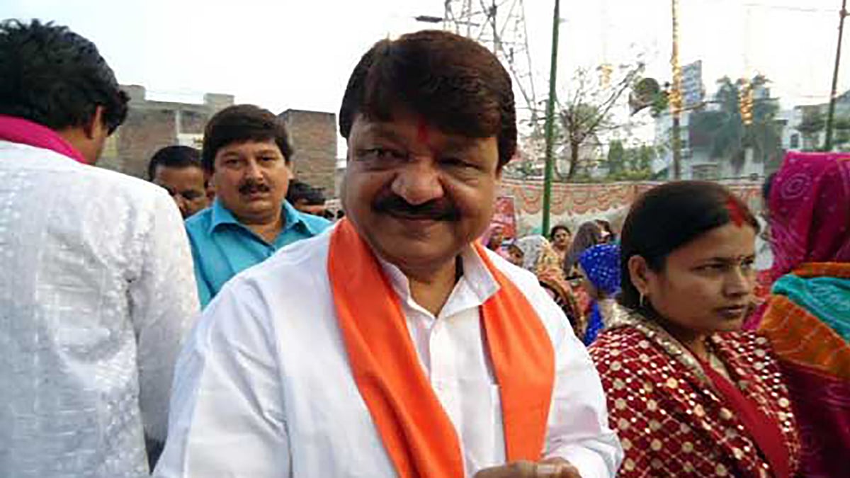  BJP leader Kailash Vijayvargiya’s comment has been widely criticised. (Photo: PTI)