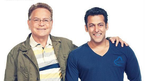 Salim Khan with son Salman Khan (Photo: Being Human) 