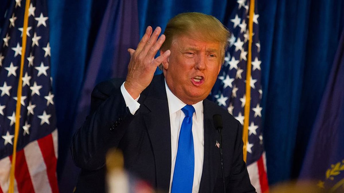 US President Donald Trump