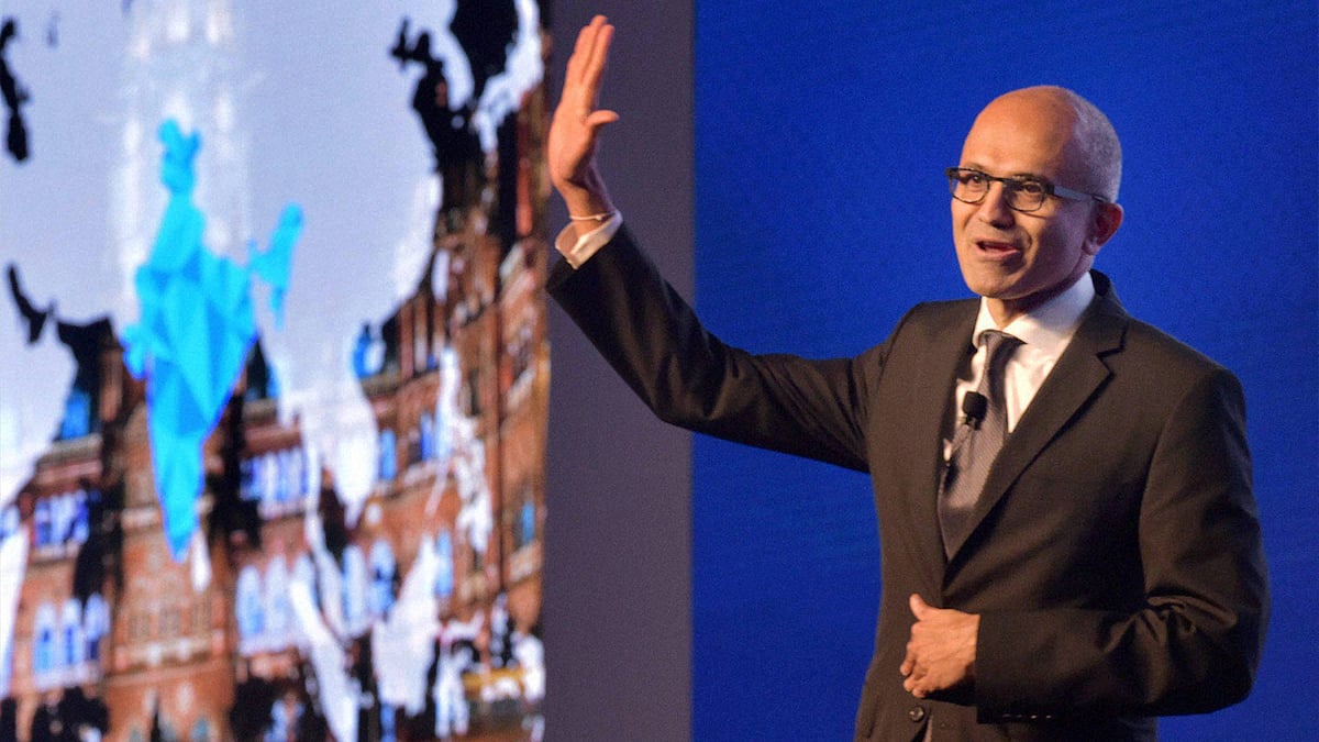 Microsoft CEO Satya Nadella. (Photo: PTI)