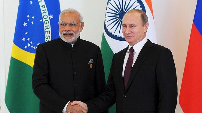 Prime Minister Narendra Modi and Russian President Vladimir Putin. Image used for representational purpose. 