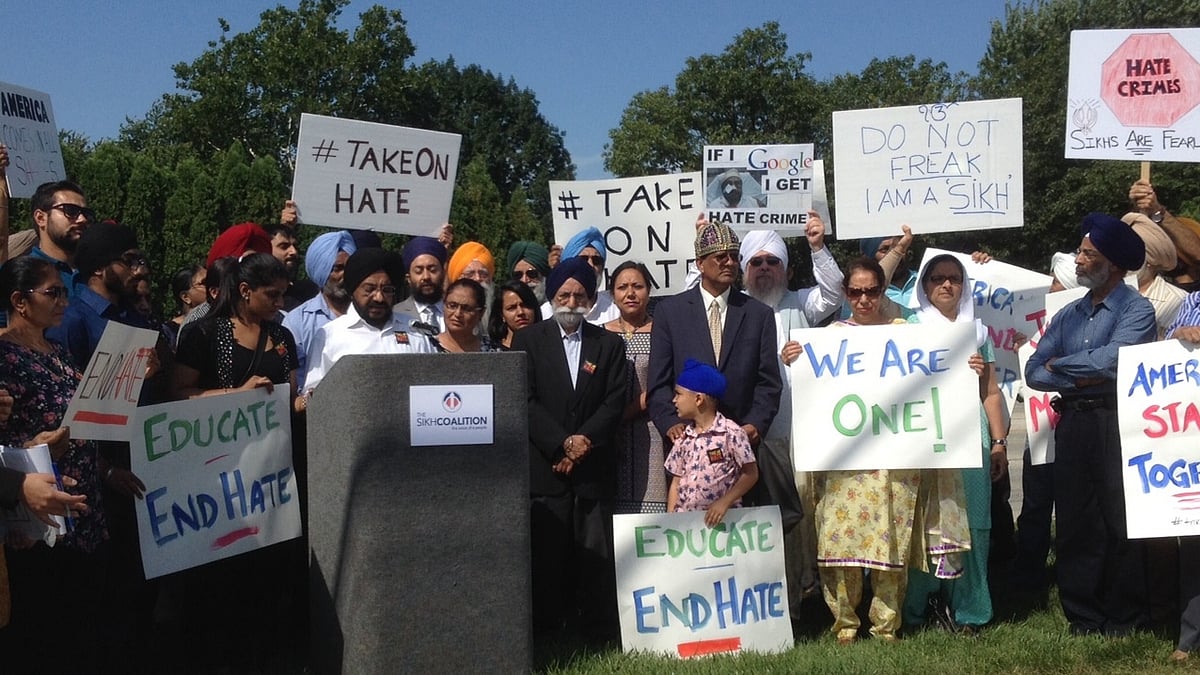Inderjit Singh Mukker speaks at a news conference in Darien, Illinois. (Photo: AP)