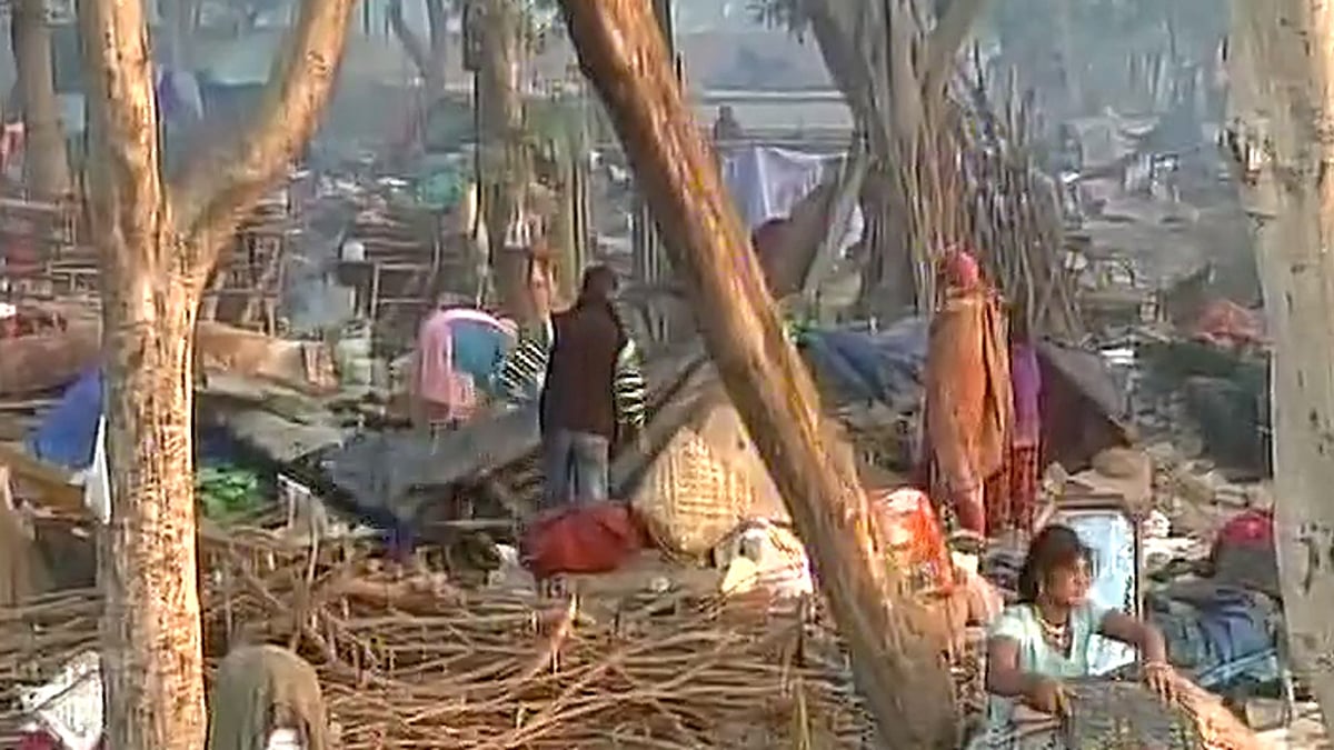 Slums in West Delhi (Photo: ANI)