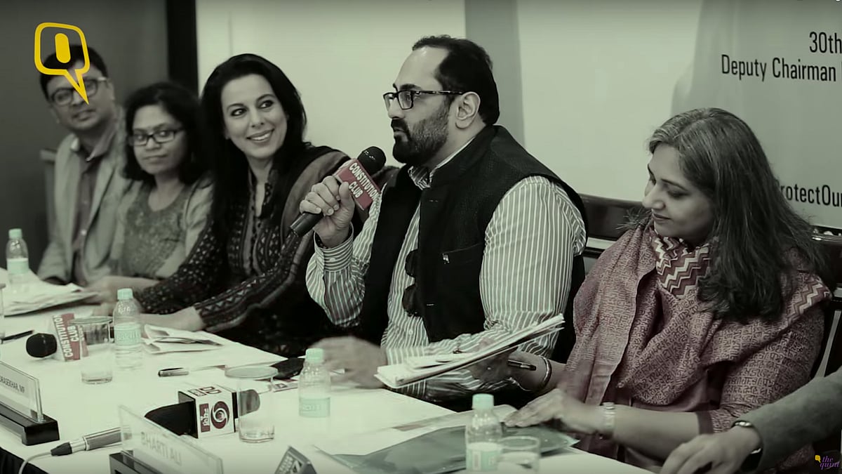 MP Rajeev Chandrasekhar proposing a roadmap to #ProtectOurChildren