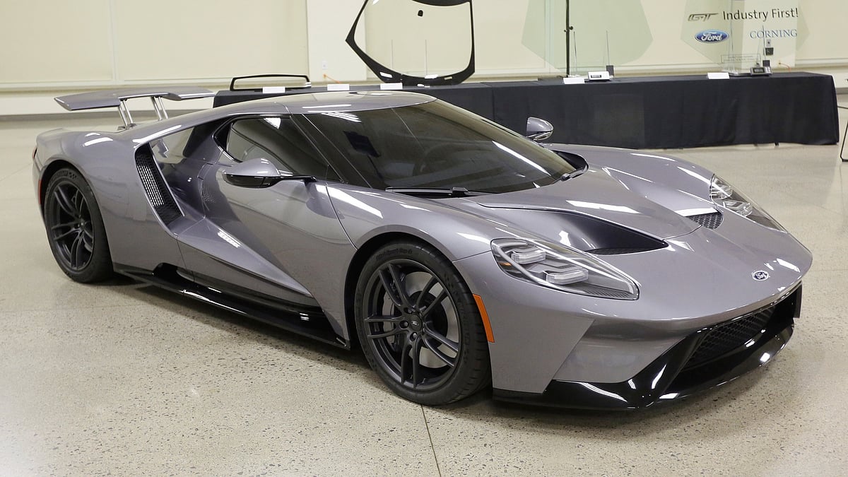 Ford Motors will be the first to use Corning Gorilla Glass as a windshield for the GT40. (Photo: AP)