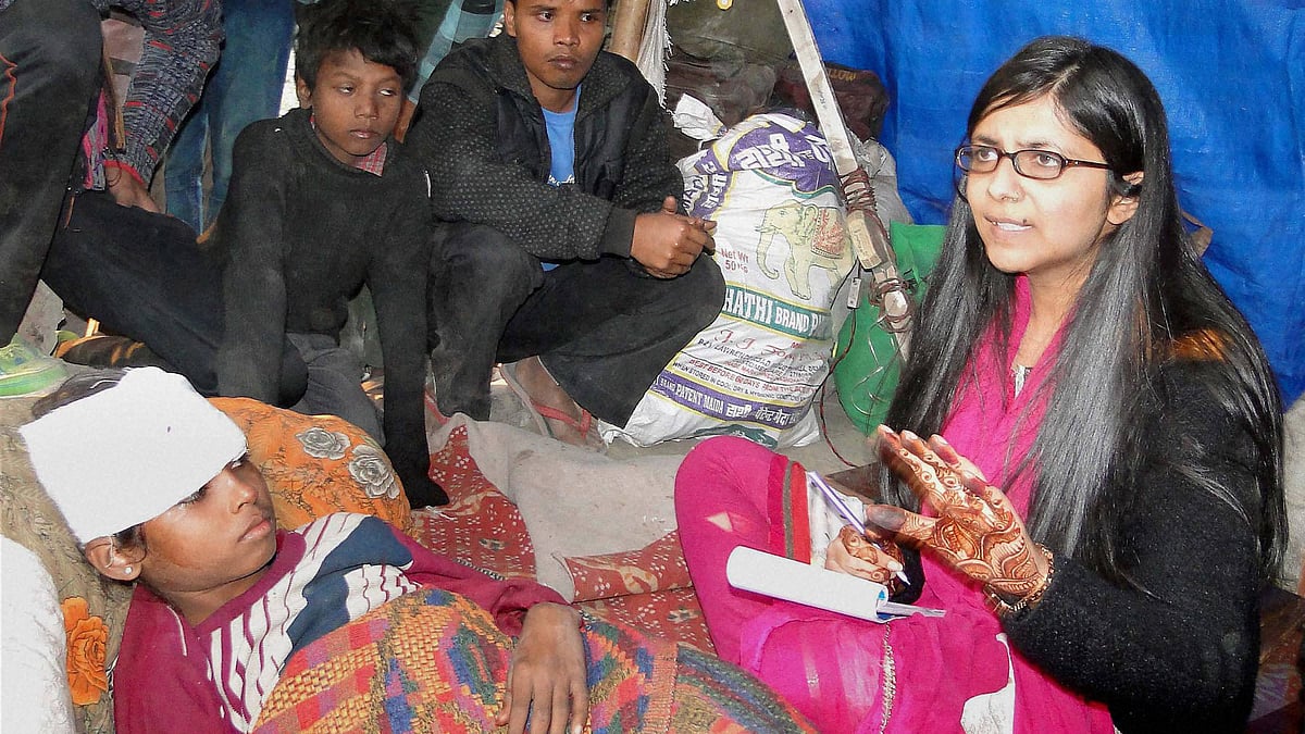 DCW Chief, Swati Maliwal filed a Special Leave Petition in the SC against the release of the juvenile convict Nirbhaya gang rape case. (Photo: PTI)