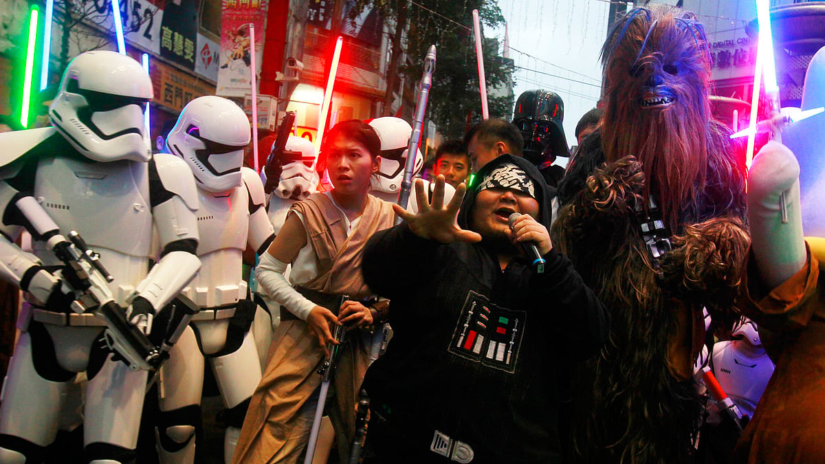 <i>Star Wars</i> fans going all out. <i>Image used for representational purposes only</i>. (Photo: AP)
