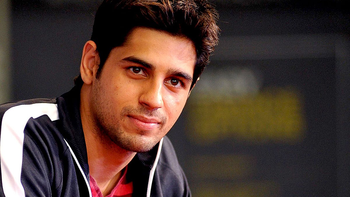Actor Sidharth Malhotra. 