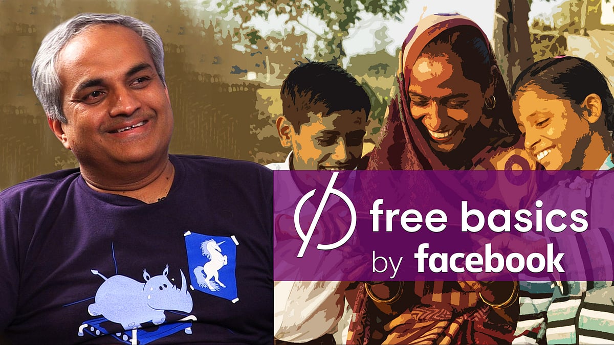 Mahesh Murthy vs Facebook Free Basics. (Photo: <b>The Quint</b>)