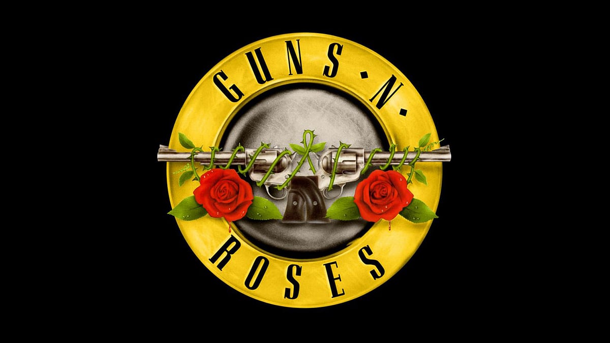 Guns N’ Roses classic logo updated on their official website. (Photo courtesy: Guns N’Roses <a href="http://www.gunsnroses.com/">website</a>)