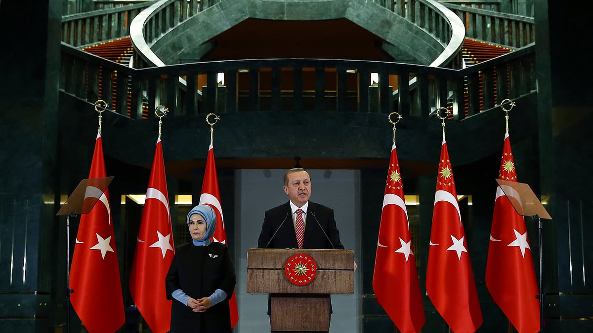 Turkish President Recep Tayyip Erdogan has started a campaign against the interests of Fethullah Gulen and his religious movement. (Photo: AP)