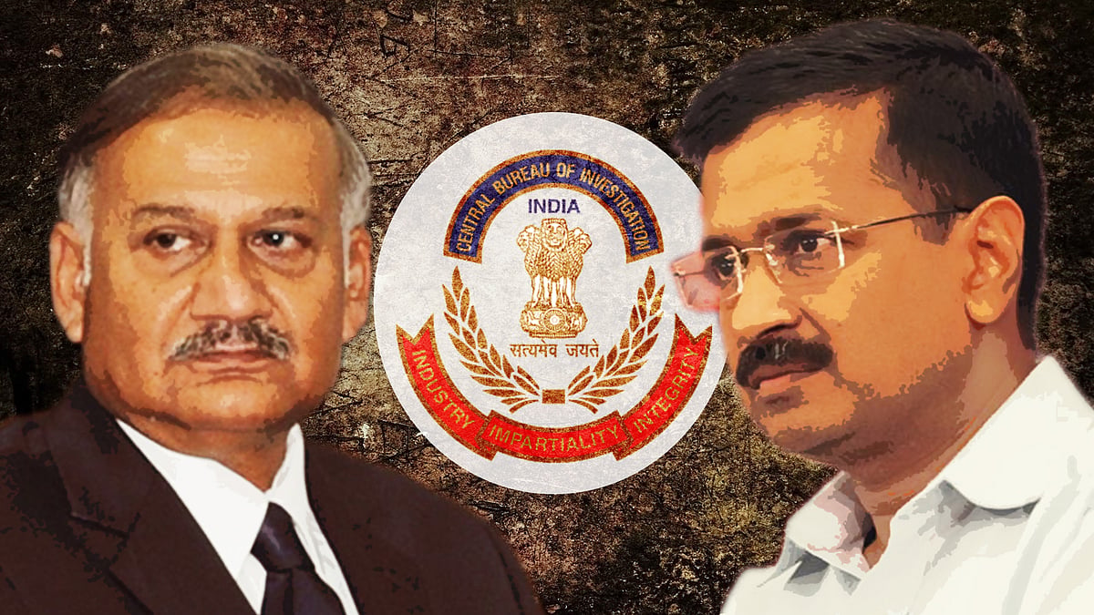 Anil Sinha, Director, CBI and Arvind Kejriwal, CM Delhi. (Photo: The Quint/ Liju Joseph)