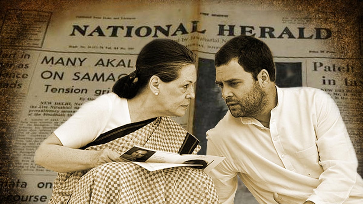 Sonia Gandhi (L) and Rahul Gandhi (R). (Photo: This image has been altered by <b>The Quint</b>)