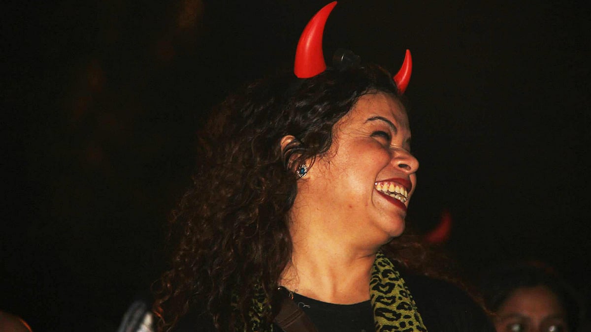 Suzette Jordan, at Slut Walk Kolkata (Courtesy: Facebook/ <a href="https://www.facebook.com/mynameissuzettejordan/photos/a.653780054687898.1073741827.652808791451691/653779954687908/?type=3&amp;theater">Suzette Jordan</a>)