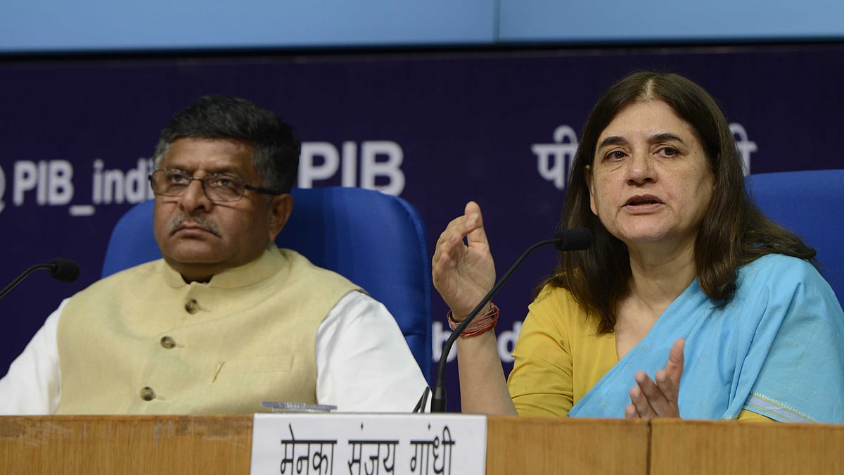 Minister of Women and Child Development Maneka Gandhi. (Photo: IANS)