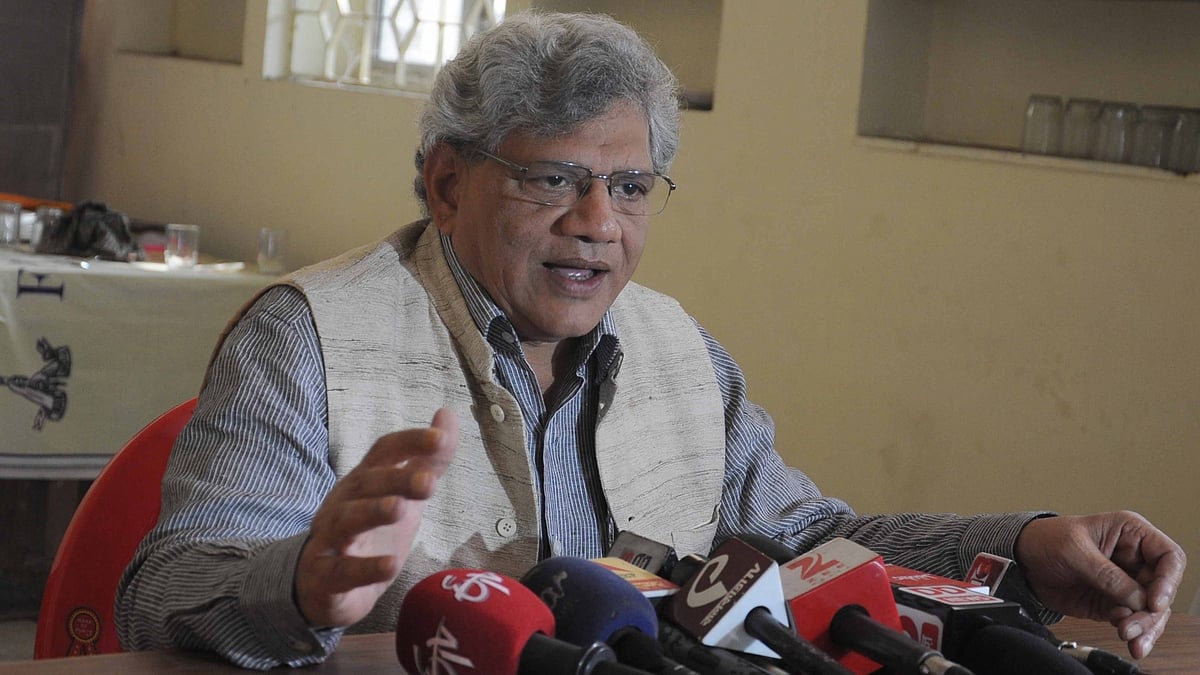 CPI-M General Secretary Sitaram Yechury. (Photo: IANS)