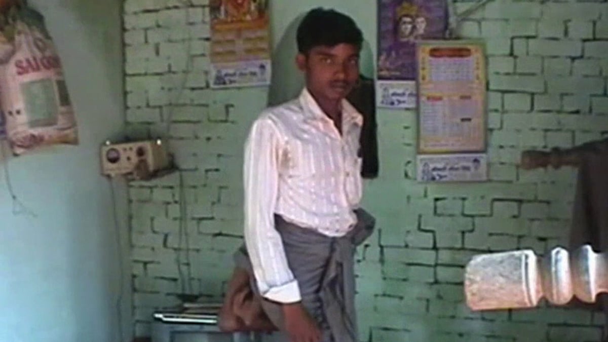 Arun Rajput hopes to lead a normal life some day. (Photo: AP/Caters TV screengrab)